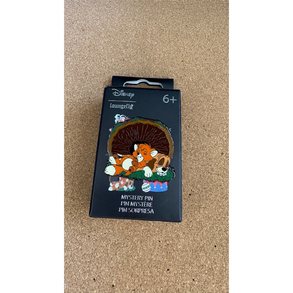 Loungefly Disney Sleeping Animals Blind Box Pin- Fox and The Hound
